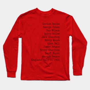 England World Cup Winners 1966 Long Sleeve T-Shirt